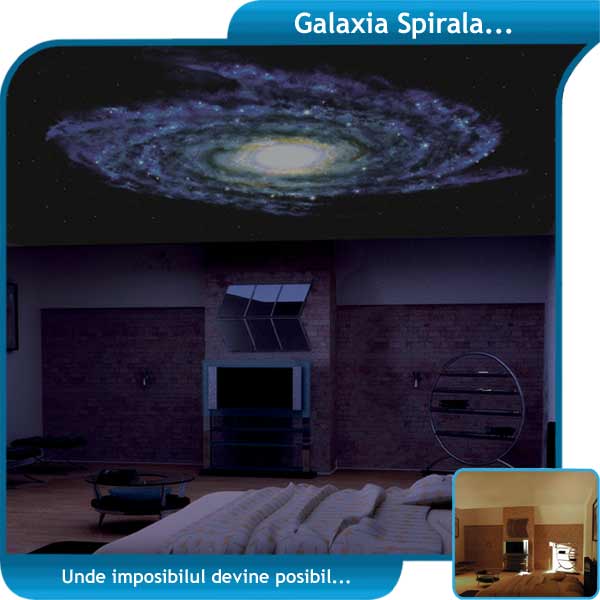 Tavan cer instelat SpaceArt - Galaxia Spirala
