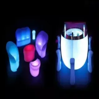 Mobilier plastic iluminat led